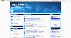 Desktop Screenshot of hope2sleepguide.co.uk